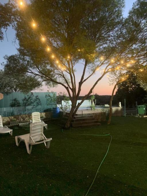Casa Rural Navalonguilla Con Piscina ซานตาโอลาญา เดล กาลา ภายนอก รูปภาพ